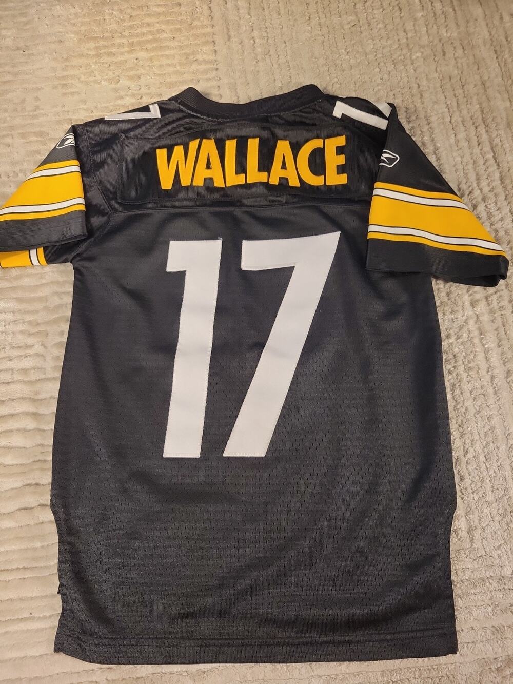 Reebok Mike Wallace Pittsburgh Steelers Football Jersey Youth Small Boys kids 8